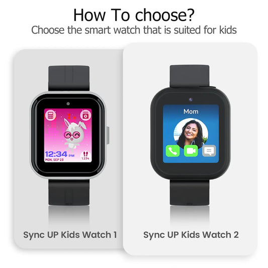 SyncUP Kids Watch 1 vs 2: Which Smartwatch reigns Supreme?