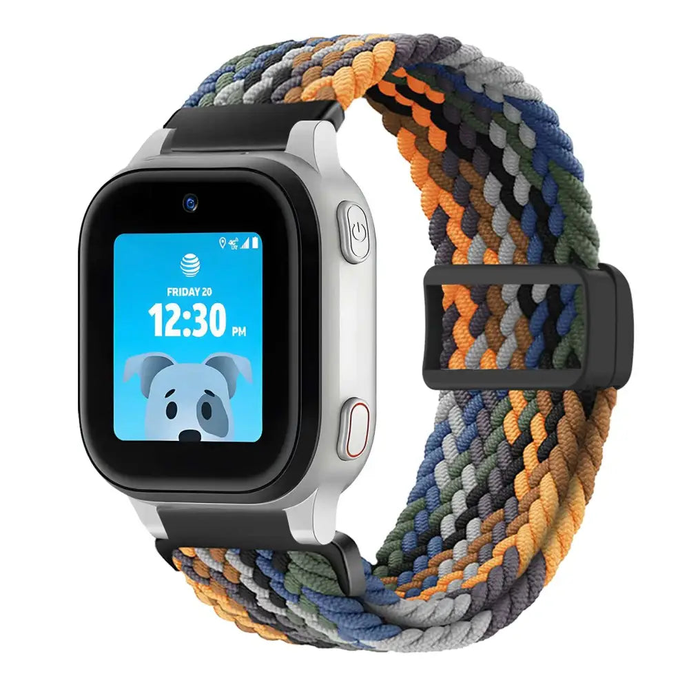 KidTime Braided band for AT&T amiGO Jr. Watch - Cowboy - watch band for kids