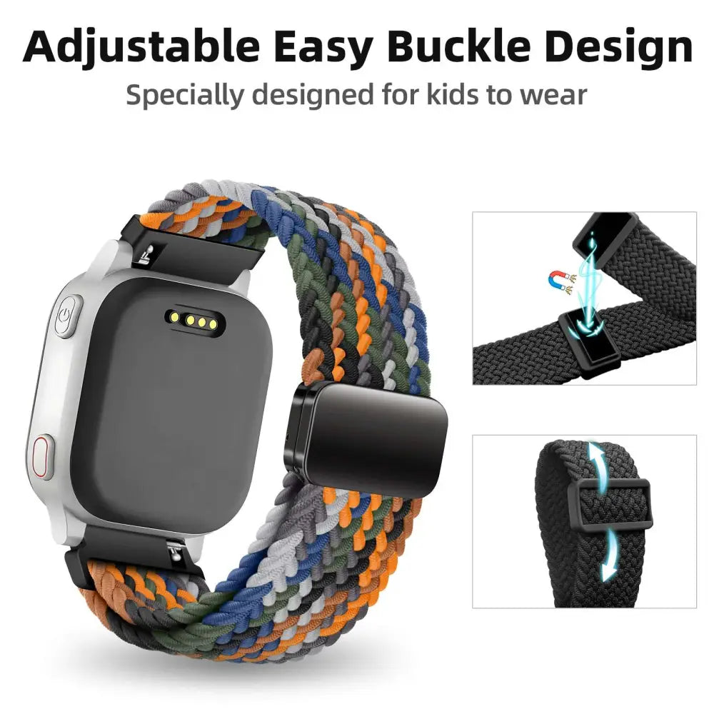 KidTime Braided band for AT&T amiGO Jr. Watch - watch band for kids