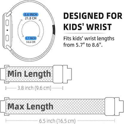 KidTime Braided band for AT&T amiGO Jr. Watch - watch band for kids