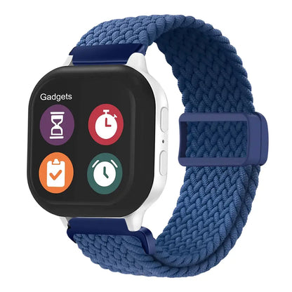 KidTime Braided Band for Verizon Gizmo Watch - Gizmo Watch 3/2/1 / Blue - Watch Band for Kids