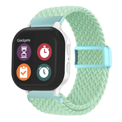 KidTime Braided Band for Verizon Gizmo Watch - Gizmo Watch 3/2/1 / Pistachio - Watch Band for Kids