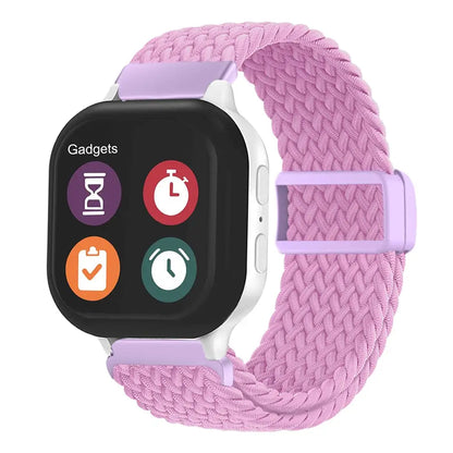 KidTime Braided Band for Verizon Gizmo Watch - Gizmo Watch 3/2/1 / Purple - Watch Band for Kids