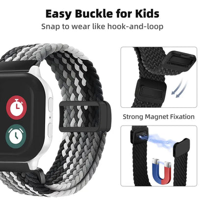 KidTime Braided Band for Verizon Gizmo Watch - Watch Band for Kids