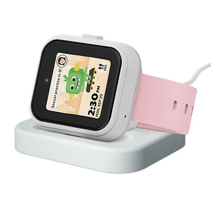 KidTime Charger Stand Dock for T-Mobile SyncUP Kids Watch 1 - White - Watch Charger