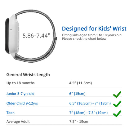 KidTime Nylon Band for AT&T amiGO Jr. Watch - Watch Band for kids