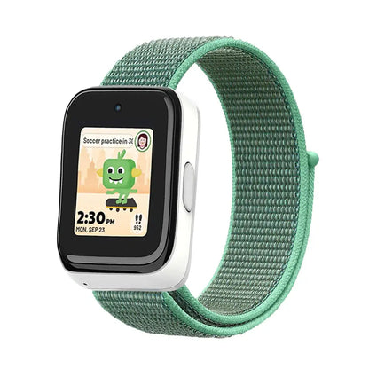 KidTime Nylon Band for T-Mobile Syncup Kids Watch - Green - Watch Band for Kids