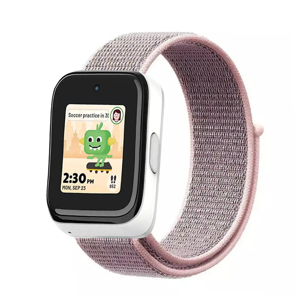 KidTime Nylon Band for T-Mobile Syncup Kids Watch - Pink - Watch Band for Kids