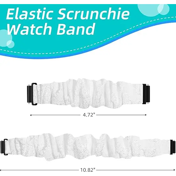 KidTime Scrunchie Band for Verizon Gizmo Watch - Watch Band for Kids