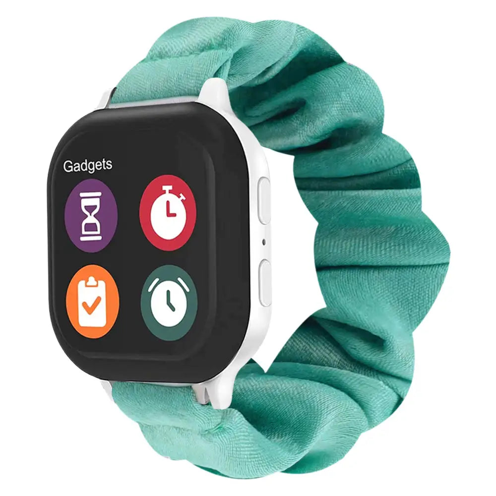 KidTime Scrunchie Band for Verizon Gizmo Watch - Mint Green - Watch Band for Kids