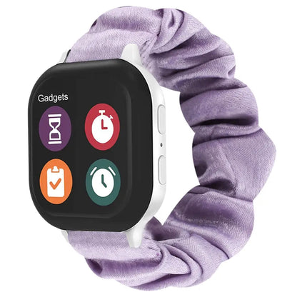 KidTime Scrunchie Band for Verizon Gizmo Watch - Purple - Watch Band for Kids