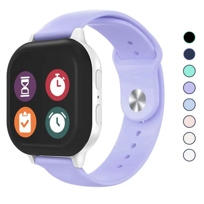 KidTime Silicone Band for Verizon Gizmo Watch - Purple - Watch Band for Kids