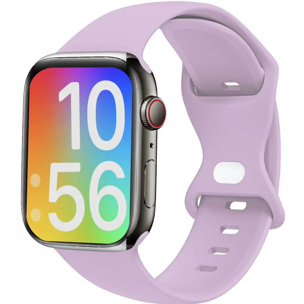 KidTime Soft Silicone Band for Kids fits Apple Watch - 38/40/41mm / Purple - Watch Band for Kids