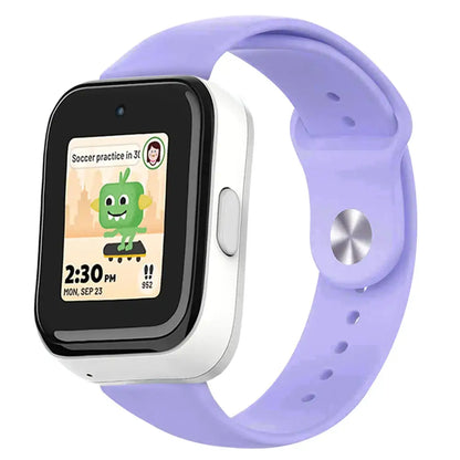 KidTime Soft Silicone Band for T-Mobile Syncup Kids Watch - Purple - Watch Band for Kids