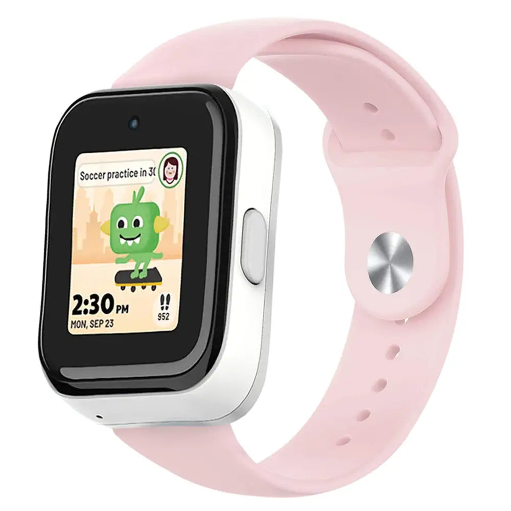 KidTime Soft Silicone Band for T-Mobile Syncup Kids Watch - SandPink - Watch Band for Kids